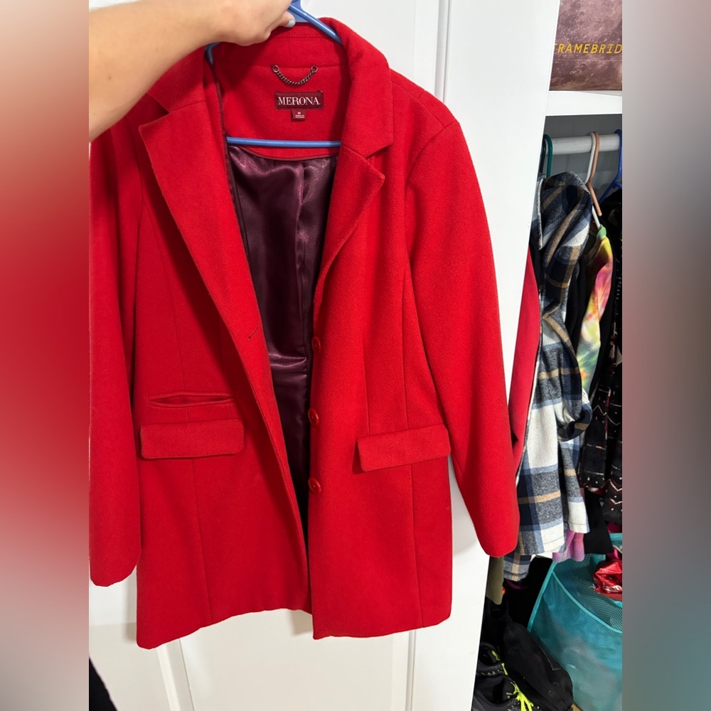 Merona Red winter coat